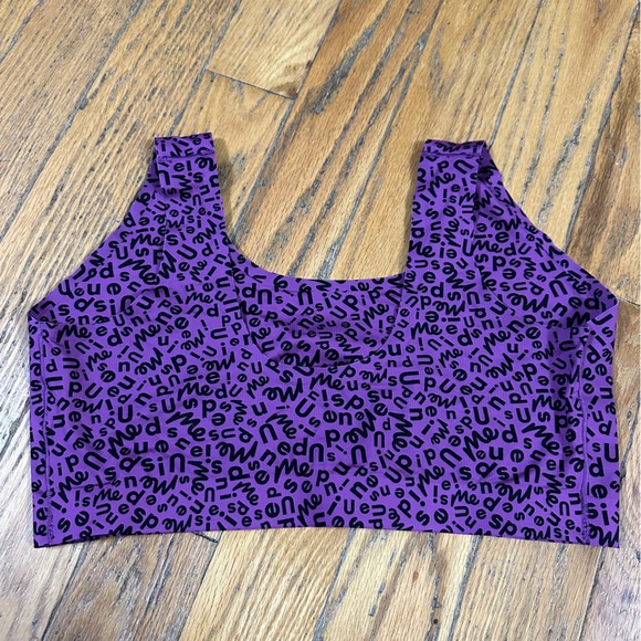 MeUndies Purple Logo Bra Size 3X - Picture 4 of 4